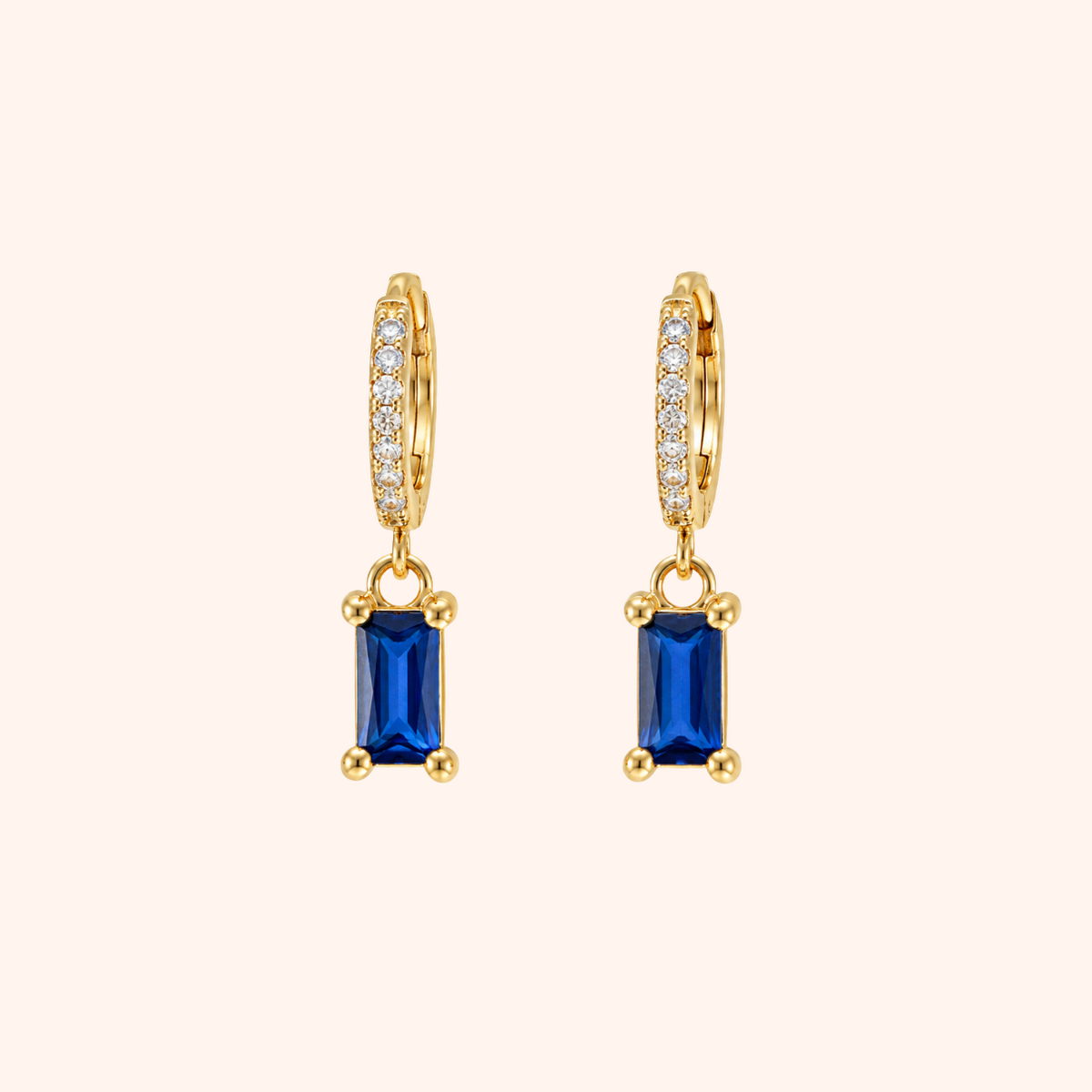 Baguette Huggie Hoops