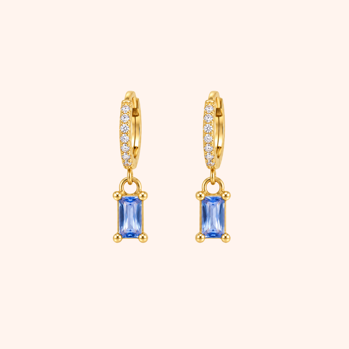 Baguette Huggie Hoops