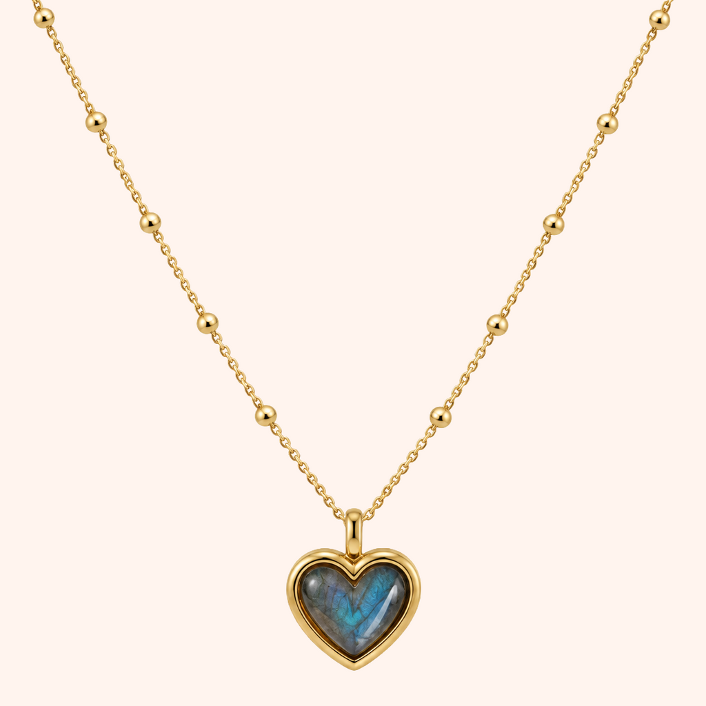 Interchangeable Heart Pendant Necklace